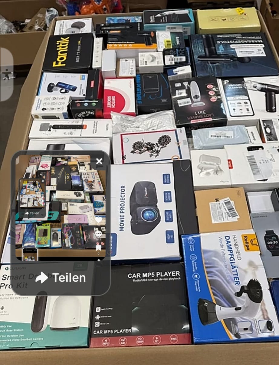 Palettenware Sortiert